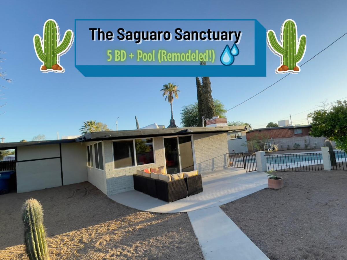 Private Home - Heated Pool, Billiards, Darts, Foosball, Fireplace, 5 Smart Tvs, Bbq, Cotton Bedding - The Saguaro Sanctuary, Pool Heat Optional Tucson Extérieur photo